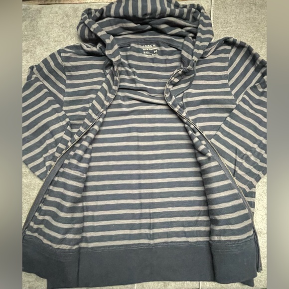 J. Crew 100% Cotton *Excellent Condition* Full-Zip Hoodie. Mens M - Picture 4 of 5